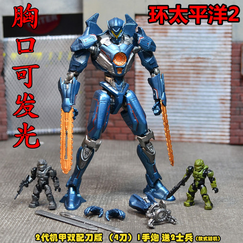 NECA环太平洋机甲可动手办 流浪者尤里卡暴风赤红雅典娜玩具模型 - 图0