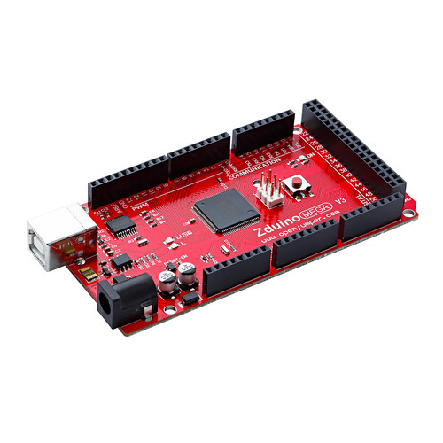 Zduino MEGA2560 R3开发板 单片机控制器 送USB线 适用于Arduino - 图0