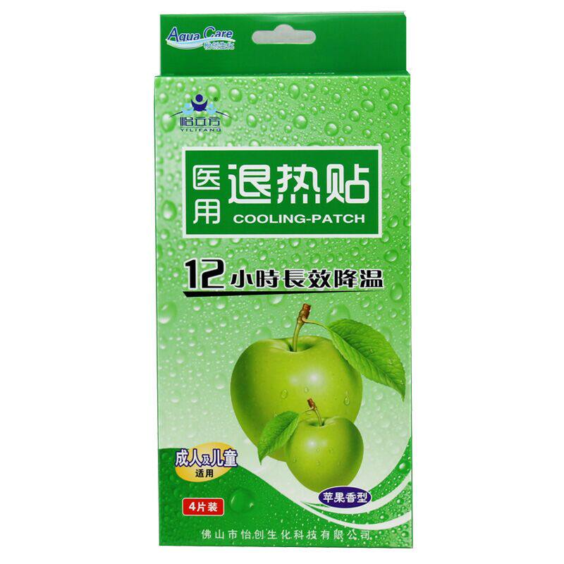 3发4怡立方4片装婴幼儿童退热贴 同慈大药房冷热敷器具（器械）