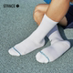 STANCE socks classic non-slip solid color socks mid-calf socks summer wear-resistant deodorant socks cotton socks men and women socks white socks