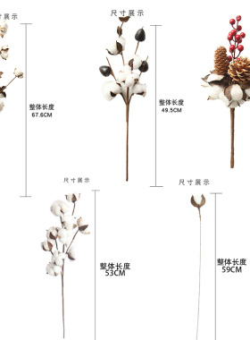 ins新疆拍照道具家居仿真棉花