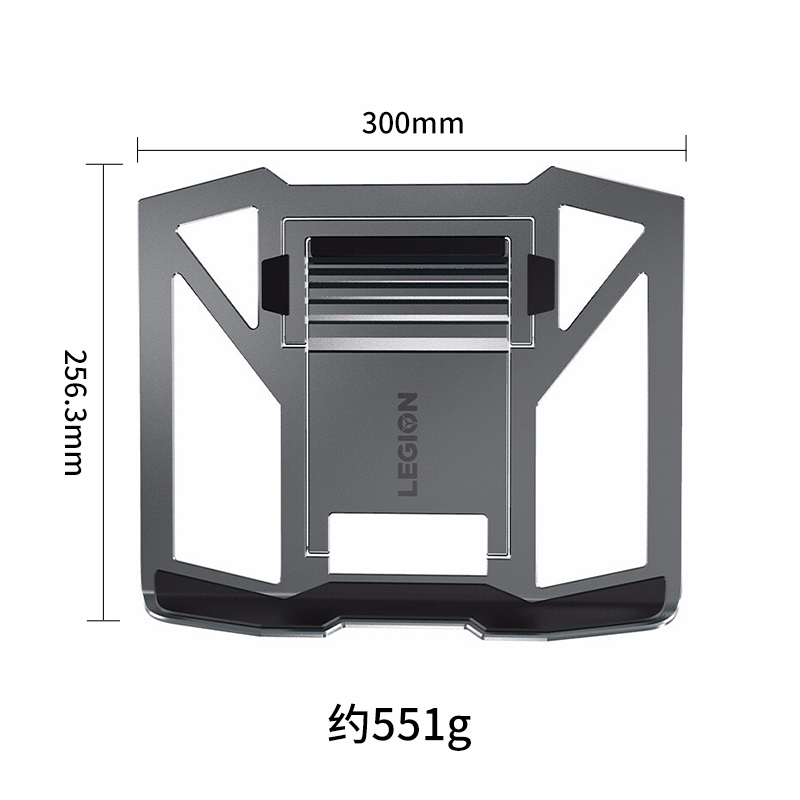 联想原装拯救者电脑支架Z3游戏本笔记本增高铝合金散热器便携折叠调节颈椎托架子升降支撑底座Y9000P支撑架子-图3
