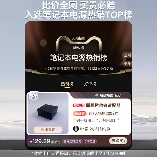 Lenovo Notebook PD Fast Charging Savior Charger Cable