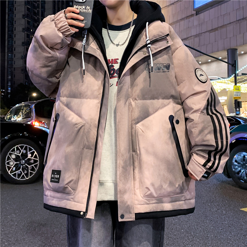 赠送运费险丨轻松穿出高级感一键get秋冬休闲百搭潮羽绒服棉衣男 - 图1