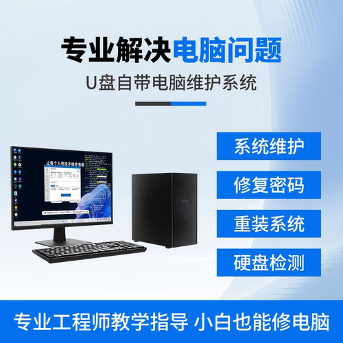 专业系统装机U盘64G全套系统无捆绑Win10/11兼容老电脑一对一安装 - 图2