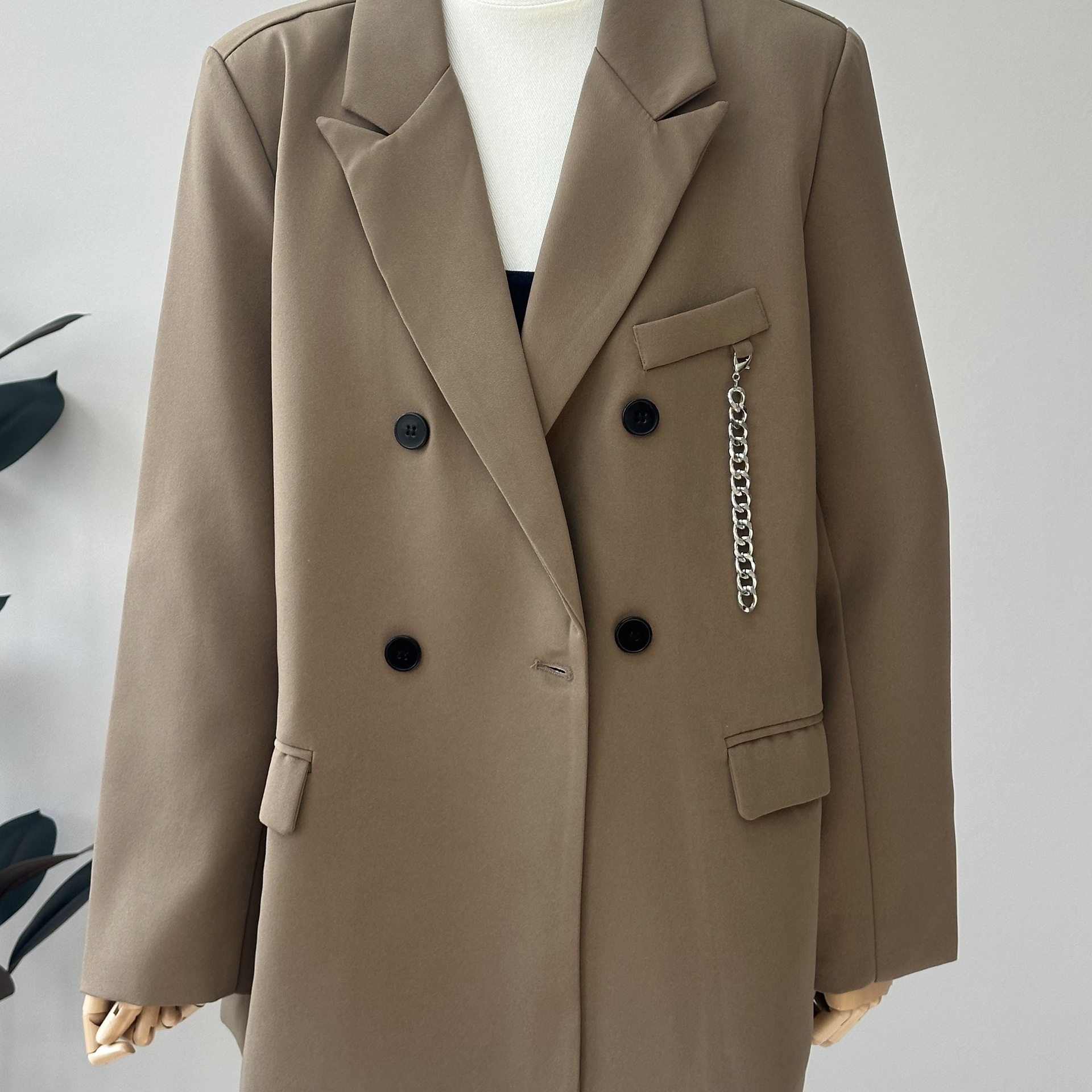 西装外套女新款感洋气宽松显瘦休闲oversize春秋女装上衣潮,淘宝优惠券,粉丝福利购,淘宝优惠卷