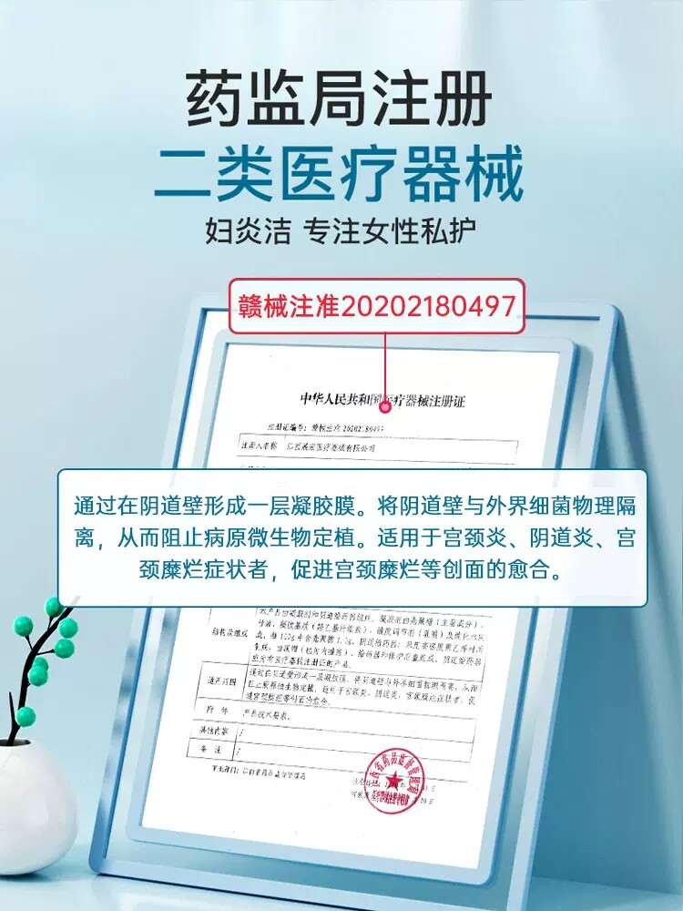  妇炎洁闪亮私处护理（器械）