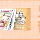 Cartoon poker children's high-looking cards children's playing cards educational games poker cards high-looking small playing cards