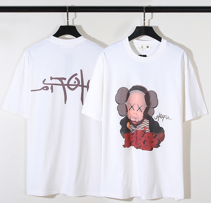 Travis Scott UTOPIA X KAWS TEE乌托邦专辑周边联名短袖T恤男女 - 图0