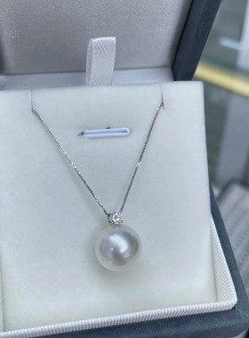 14-15mm白色戴妃款吊坠DZB306307