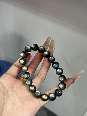 森野里碧玺超七翡翠和田玉舒俱徕海纹石锦锂胶花金黑银红铜发海蓝