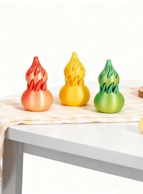 跨境3d打印解压葫芦旋旋乐3D Printed Spiral指尖摆件双色漩涡玩
