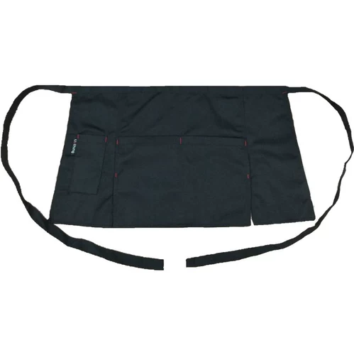 Юбка в складку, черный короткий хлопковый кофейный фартук, делается под заказ