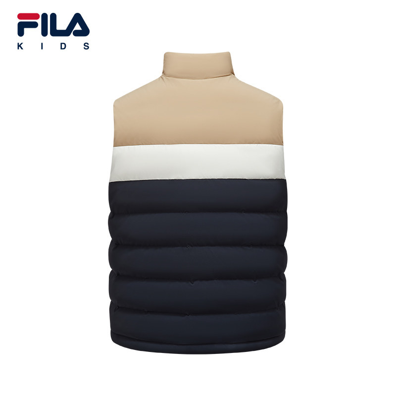 FILA斐乐儿童童装马甲2026年春季新款男童中大童休闲轻薄羽绒外套,淘宝优惠券,粉丝福利购,淘宝优惠卷