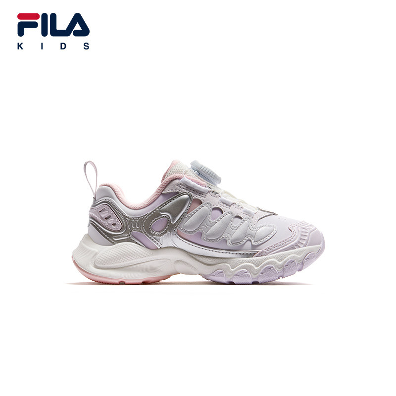 FILA斐乐儿童童鞋跑步鞋2026年春季新款男女小童革面运动鞋蘑菇鞋,淘宝优惠券,粉丝福利购,淘宝优惠卷