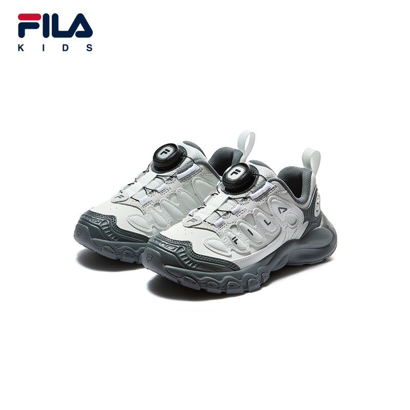 FILA斐乐儿童童鞋跑步鞋2026年春季新款男女小童革面运动鞋蘑菇鞋,淘宝优惠券,粉丝福利购,淘宝优惠卷