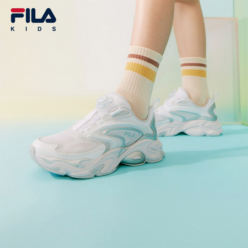 FILA儿童跑步鞋中夏季新款大童运动鞋