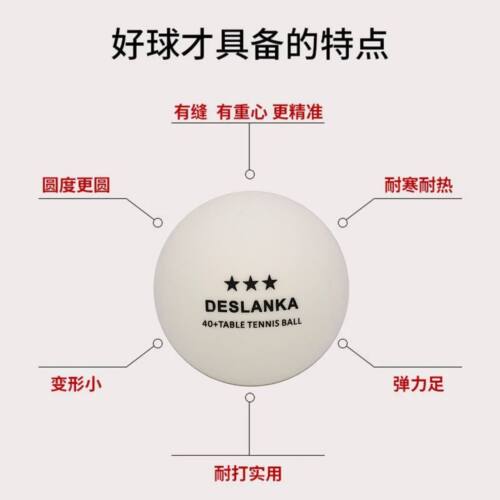 三星乒乓球正品专业比赛级训练新材料40+ABS发球机用球高弹力耐打 - 图1