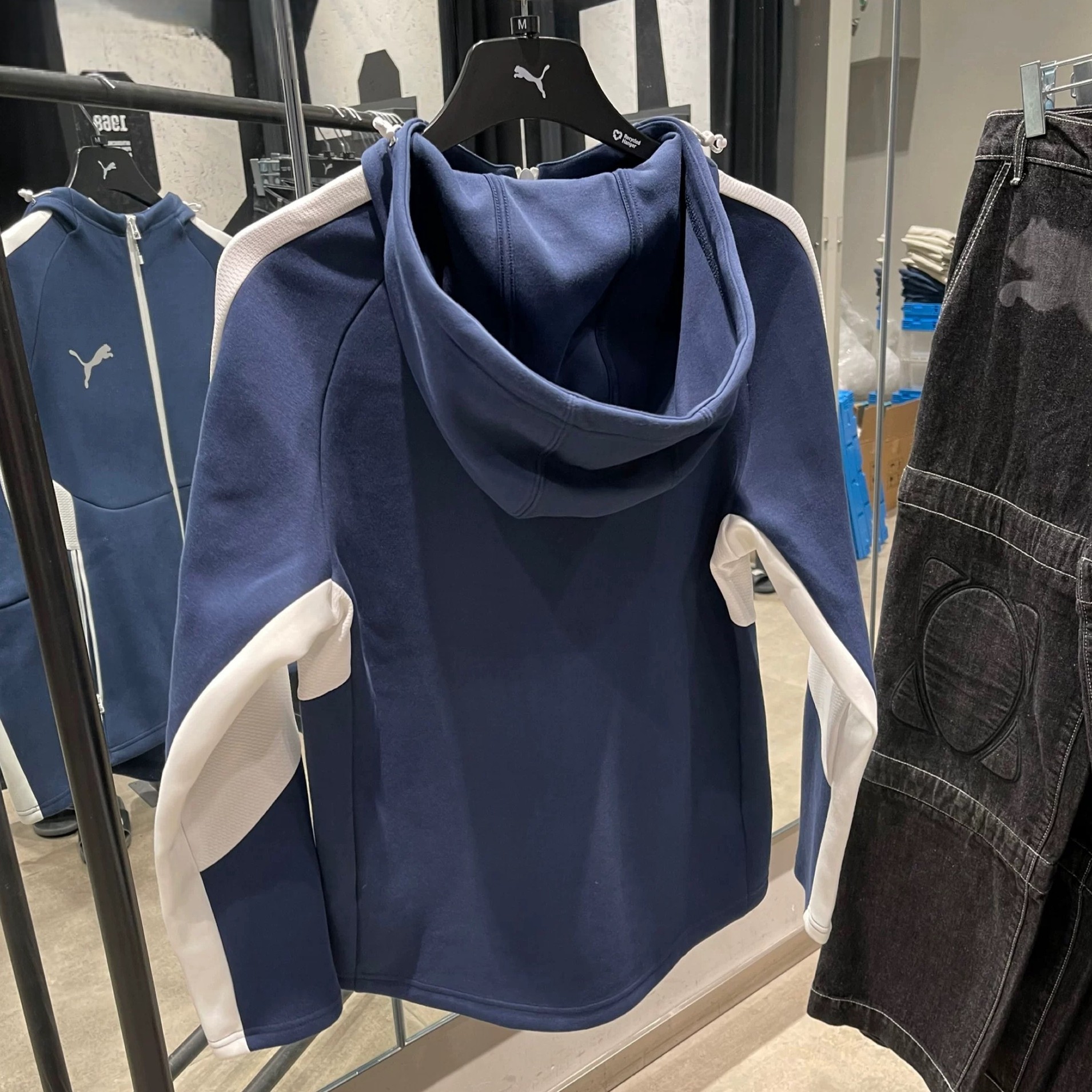 PUMA彪马秋冬男子高克重棉质针织运动弹力拉链连帽卫衣外套681184,淘宝优惠券,粉丝福利购,淘宝优惠卷