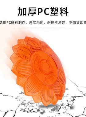 莲花供盘水果盘家用供佛果盘