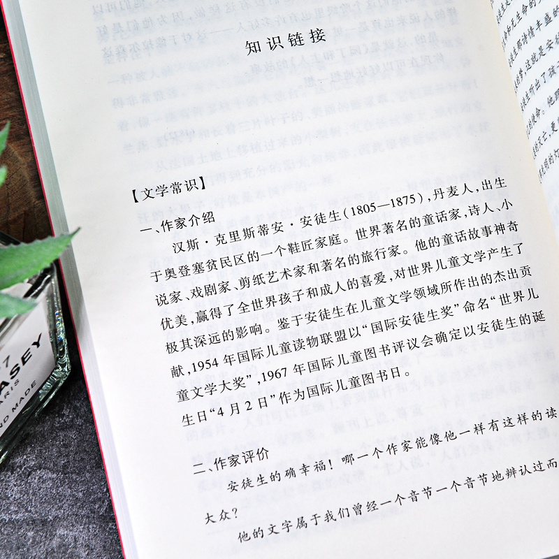 安徒生童话精选全集原版原著 丹麦著 人民文学出版社 叶君健译 小学生课外阅读书籍 三年级上册 必二年级下册读经典书目儿童故事书 - 图3