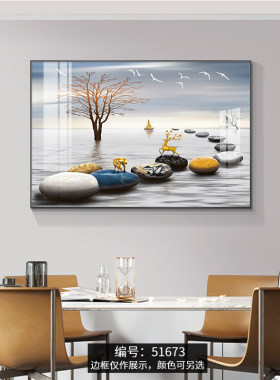 现代简约餐厅装饰画轻奢酒杯餐桌背景墙挂画高档饭厅墙画厨房壁画