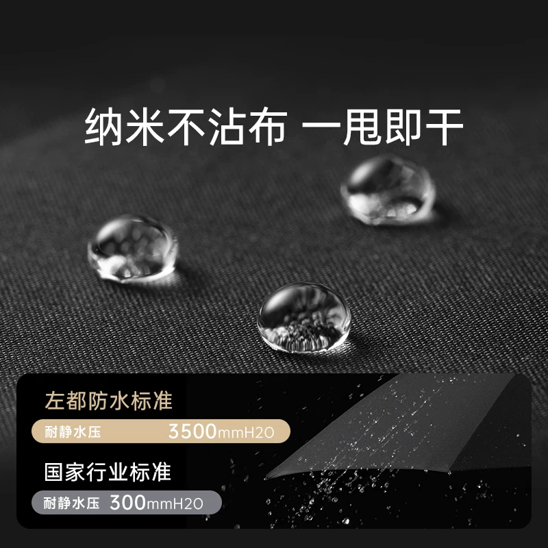 左都 Automatic big windproof umbrella, fully automatic, increased thickness