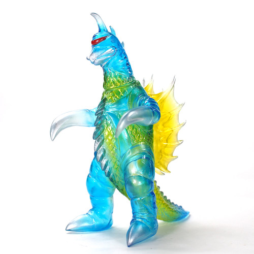 迅合行 CCP 特摄软胶人偶怪兽第八弹 Godzilla 盖刚 透明蓝 - 图3