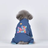 Fun Pet Dog Одежда, осень и зима теплая четырехлетная хлопчатобумажная куртка, тедди VIP хлопчатобумажная куртка, медведь бишон, щенок и одежда для кошек