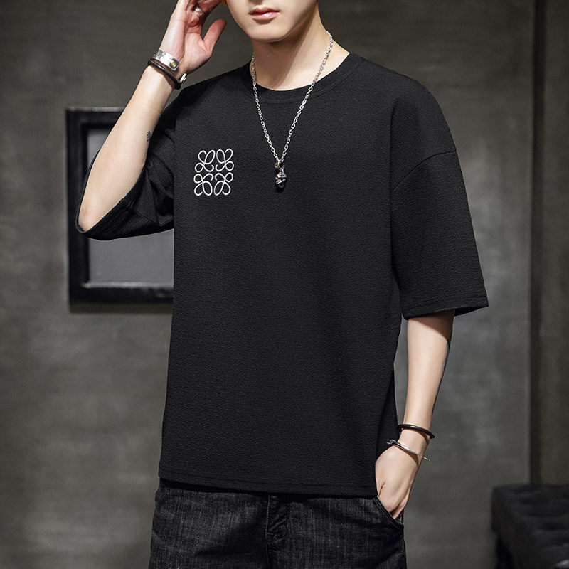 短袖t恤男夏季新款韩版潮流打底衫 潮似T恤