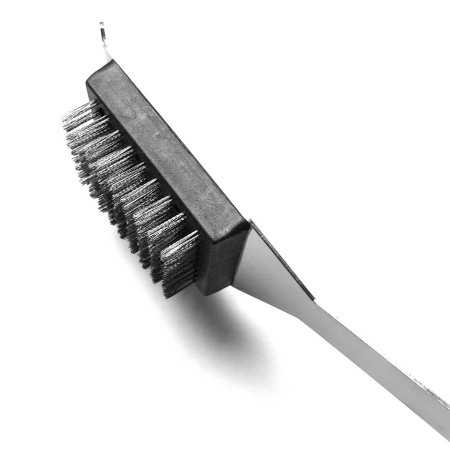 Supply high quality stainless steel barbecue brush wire cleaning brush