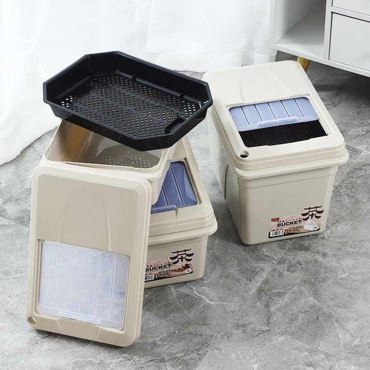 茶渣桶方形大容量茶桶卧式矮款茶叶桶新款废水收纳桶功夫茶具配件,淘宝优惠券,粉丝福利购,淘宝优惠卷