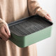 Embedded tea tray, household small portable travel dry bubble tray, fashionable and simple drain tea table tray, tea cup tray