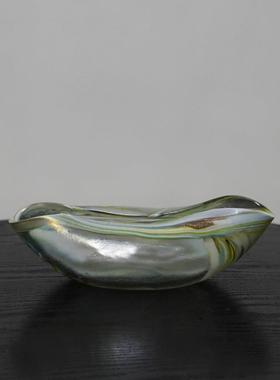 一枚橙 孤品进口轻奢果盘板房售楼部客厅餐桌电视柜书柜层架摆件