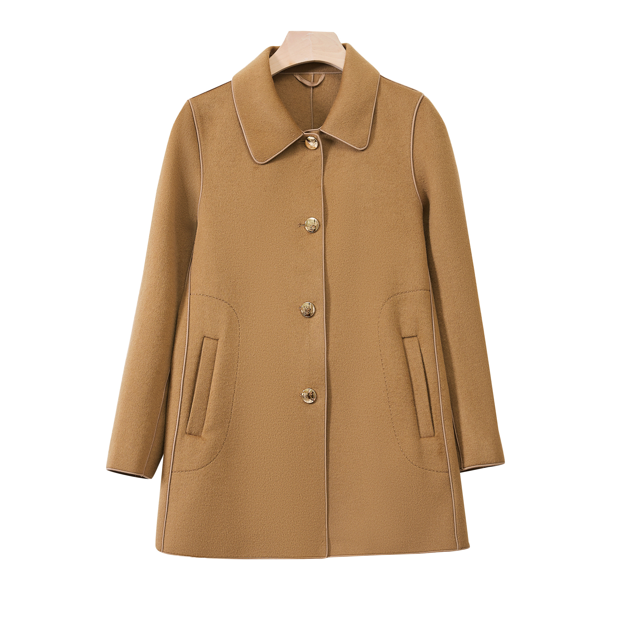 双面羊绒毛呢外套女秋冬新款2025中年妈妈高端中长款羊毛呢子大衣,淘宝优惠券,粉丝福利购,淘宝优惠卷