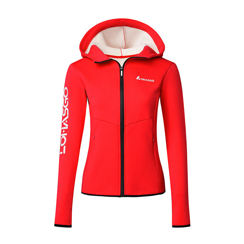 秋冬新款加绒加厚保暖连帽运动跑步外套女广场舞跳操宽松健身夹克,淘宝优惠券,粉丝福利购,淘宝优惠卷