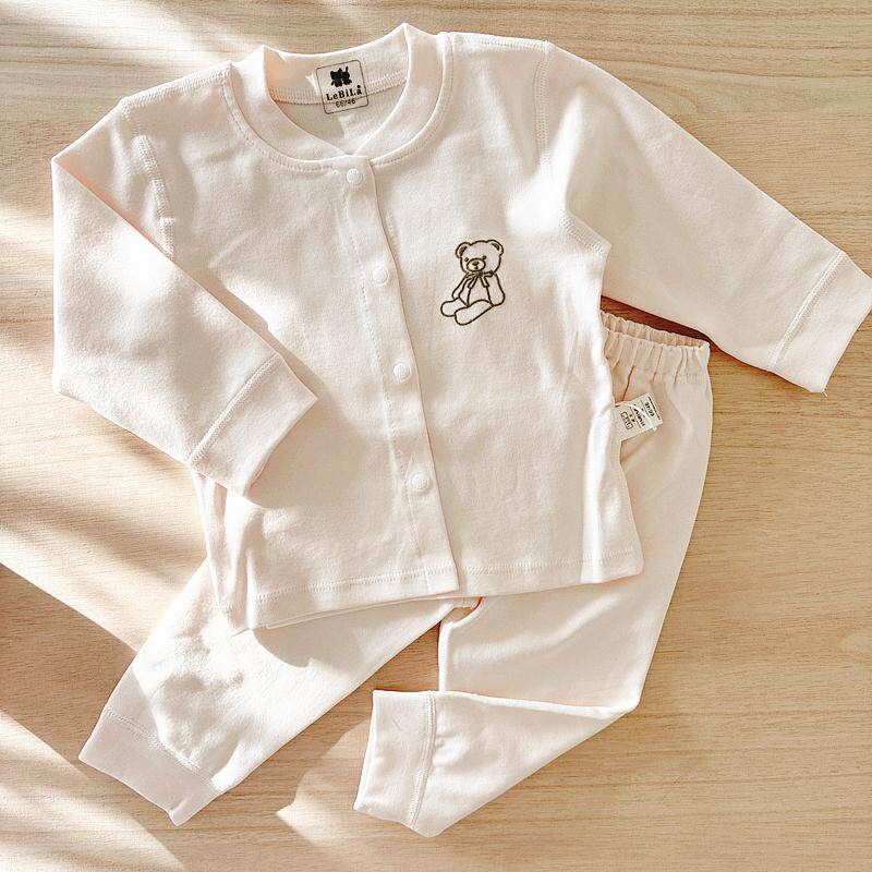Lebila baby underwear set autumn and winter home clothes