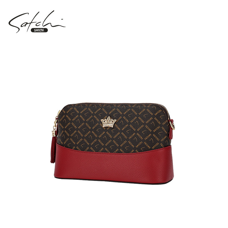 satchi /沙驰2022新款单肩斜挎包 satchi沙驰箱包女士包袋