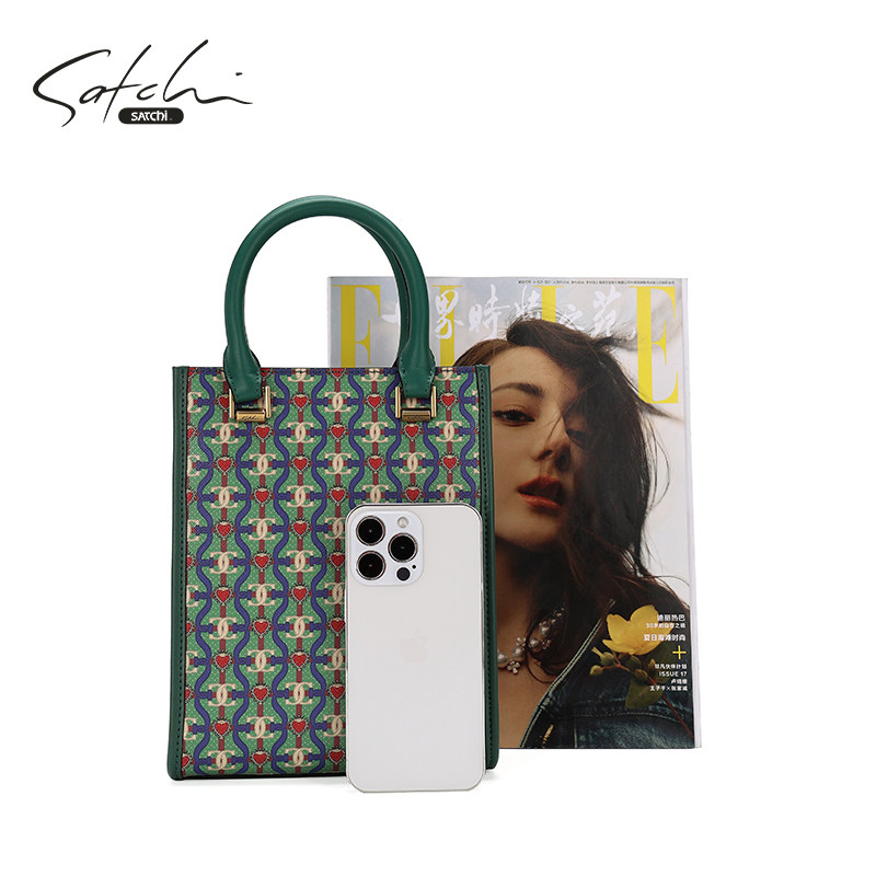 satchi /沙驰2022新款手提斜挎包包 satchi沙驰箱包女士包袋