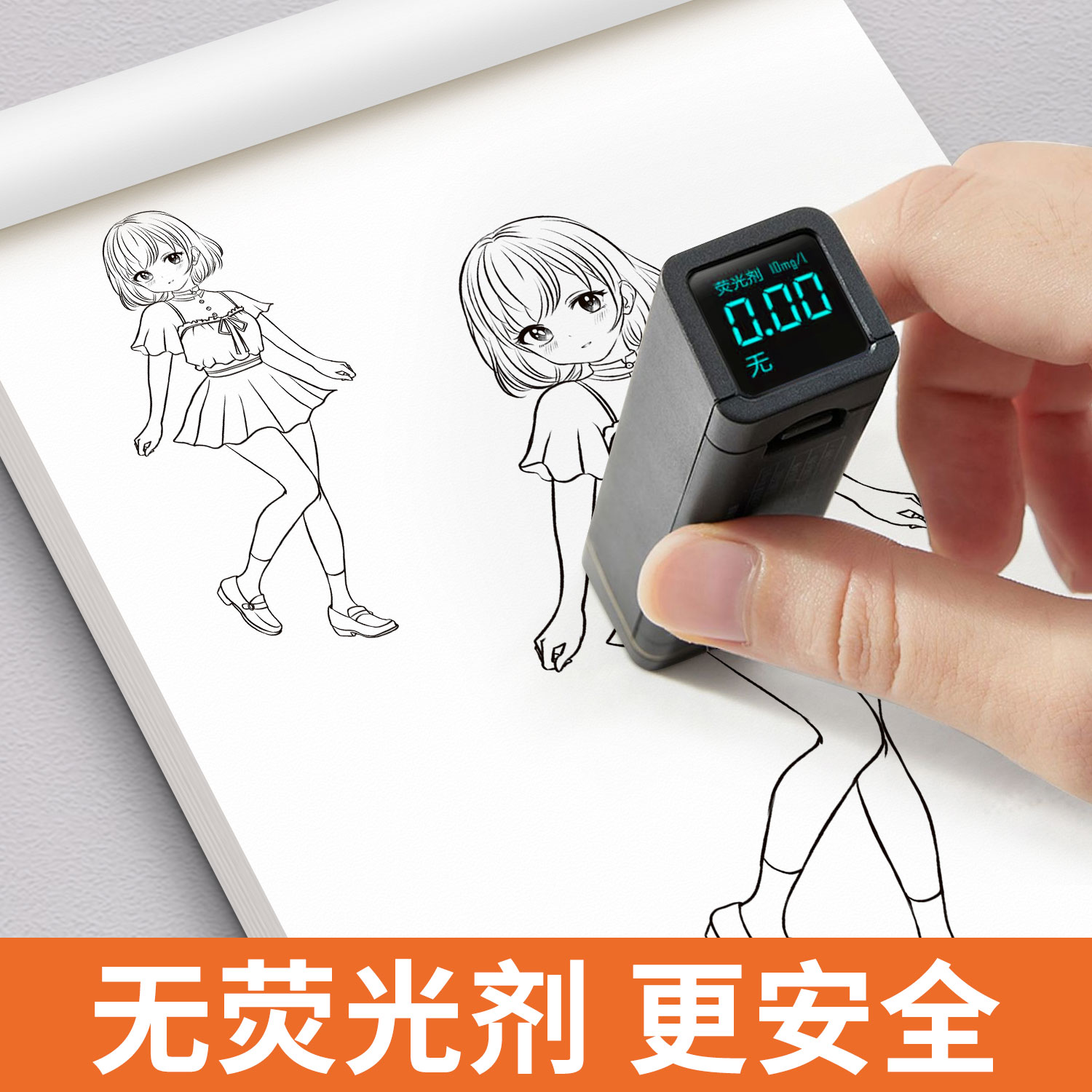 漫画入门手绘描摹本动漫人物线稿描绘线描儿童描画美少女古风人物绘画画画基础自学教程绘画素描临摹卡通画册