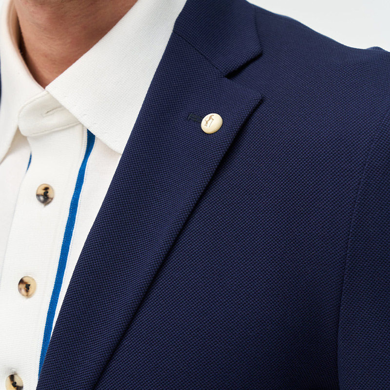 【3D针织】LAMPO/蓝豹男士单西服无夹无衬轻薄西装针织外套,淘宝优惠券,粉丝福利购,淘宝优惠卷