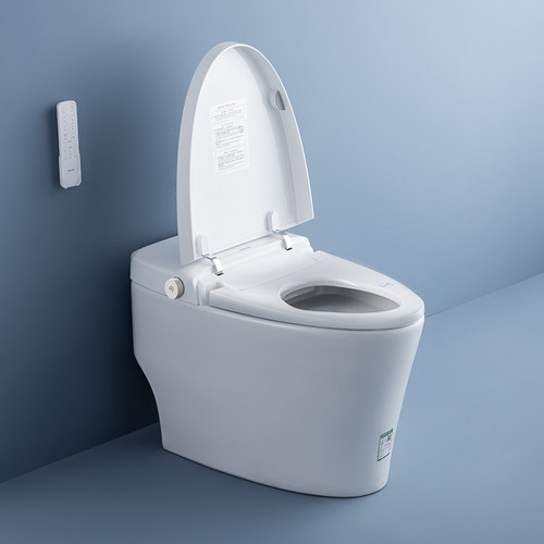 箭牌妇洗智能马桶全自动双涡轮增压静音冲水一体式坐便器AKB1101U - 图0