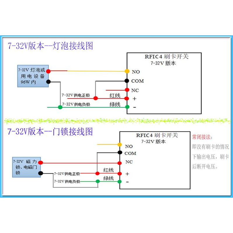 IC刷卡感应开关模块手机NFC控制12V 24V 220V改装开灯开电源RFIC4,淘宝优惠券,粉丝福利购,淘宝优惠卷