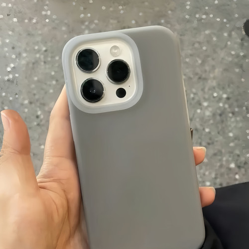 ins朦胧美感果冻壳真液态硅胶适用三星S25/S24+手机壳S23Ultra耐脏S24FE软糯橡胶手感高级防摔小众新款冷淡风 - 图2