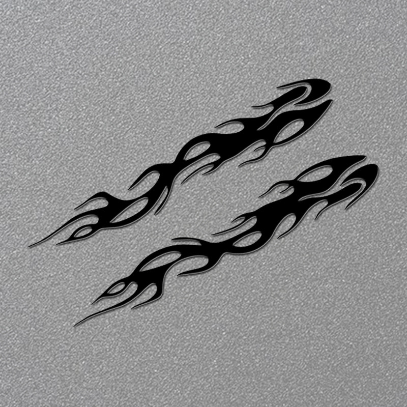 反光镭射火焰条车贴摩托车贴纸地平线街车电动汽车侧面车身划痕贴,淘宝优惠券,粉丝福利购,淘宝优惠卷