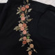 ເສື້ອຍືດຄໍ embroidery ຮູບແບບ, ຊຸດອຸປະກອນການຖັກແສ່ວດ້ວຍມືເຮັດດ້ວຍມື, ຮູບແບບການຂະຫຍາຍຟຣີຂອງຊຸດຄູ່, ຜ້າຝ້າຍບໍລິສຸດດ້ວຍມືສໍາລັບແຟນແລະແຟນ