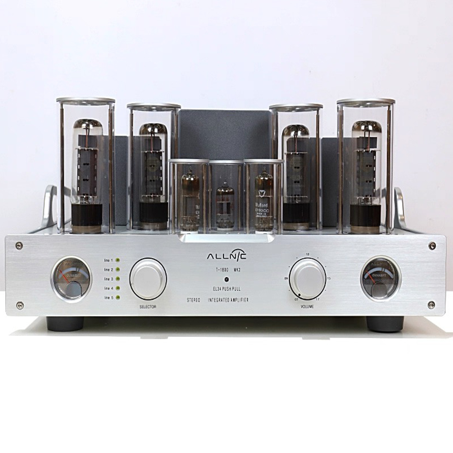 韩国奥立ALLNIC T-1800 MK2 EL34电子管推挽胆机立体声合并功放 - 图0