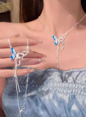 甜酷项圈新款上市度假风辣妹项链小众感蛇形锁骨链个性高级颈链