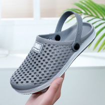 Sandals Sandals Summer New Dongle Shoes Men Non-slip Soft Bottom Couple Beach Shoes Male Tide Outdoor Slippers Male wear