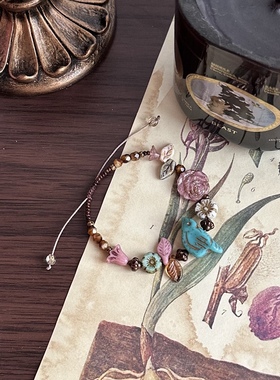 可调节编绳手链原创复古手链